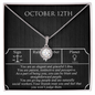 October Twelfth Necklace