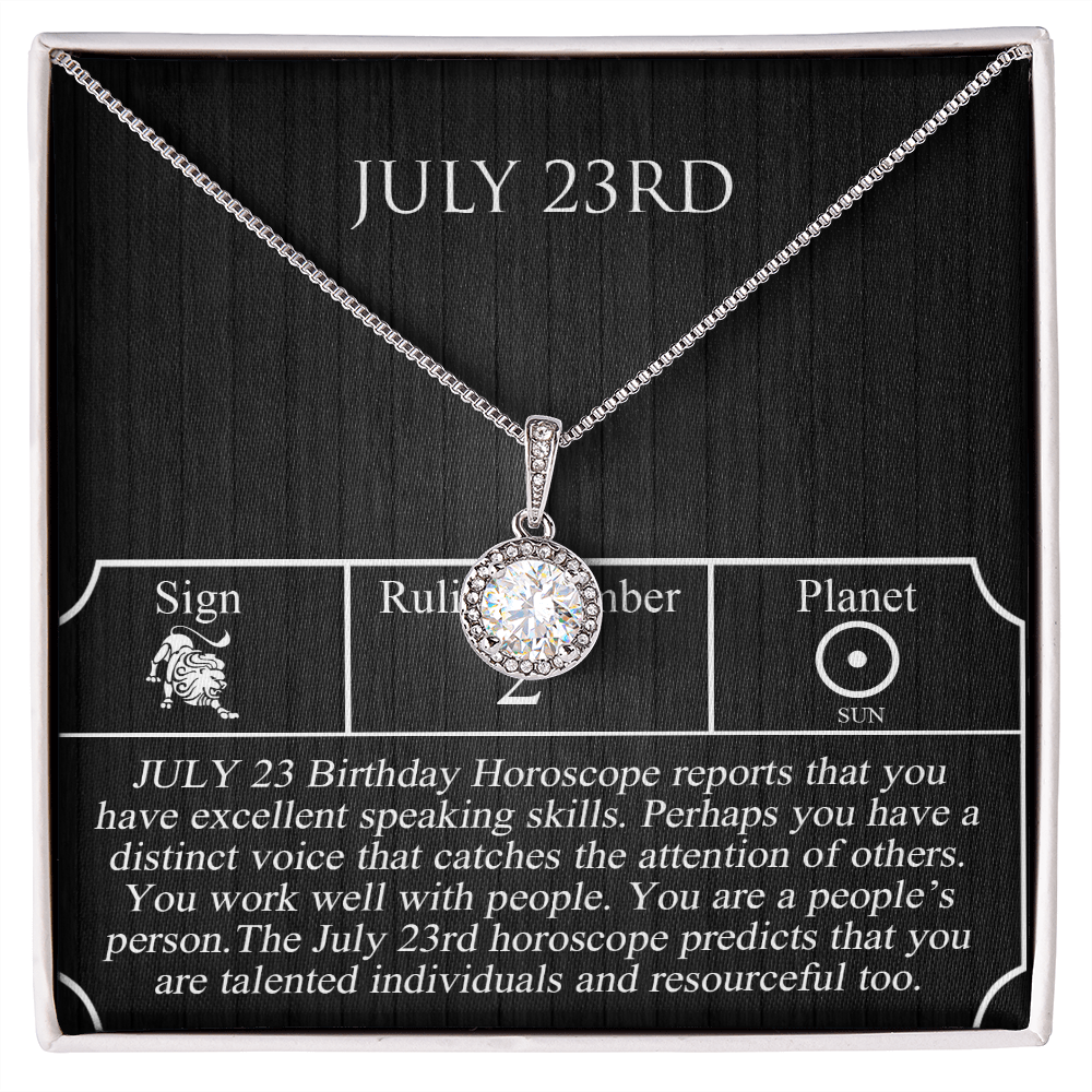 July Twenty-Third Necklace