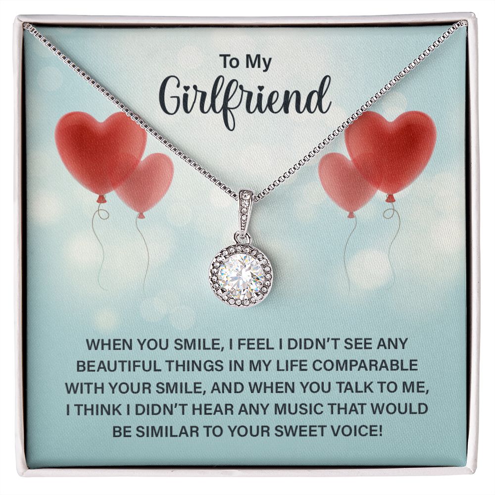 To My Girlfriend Necklace