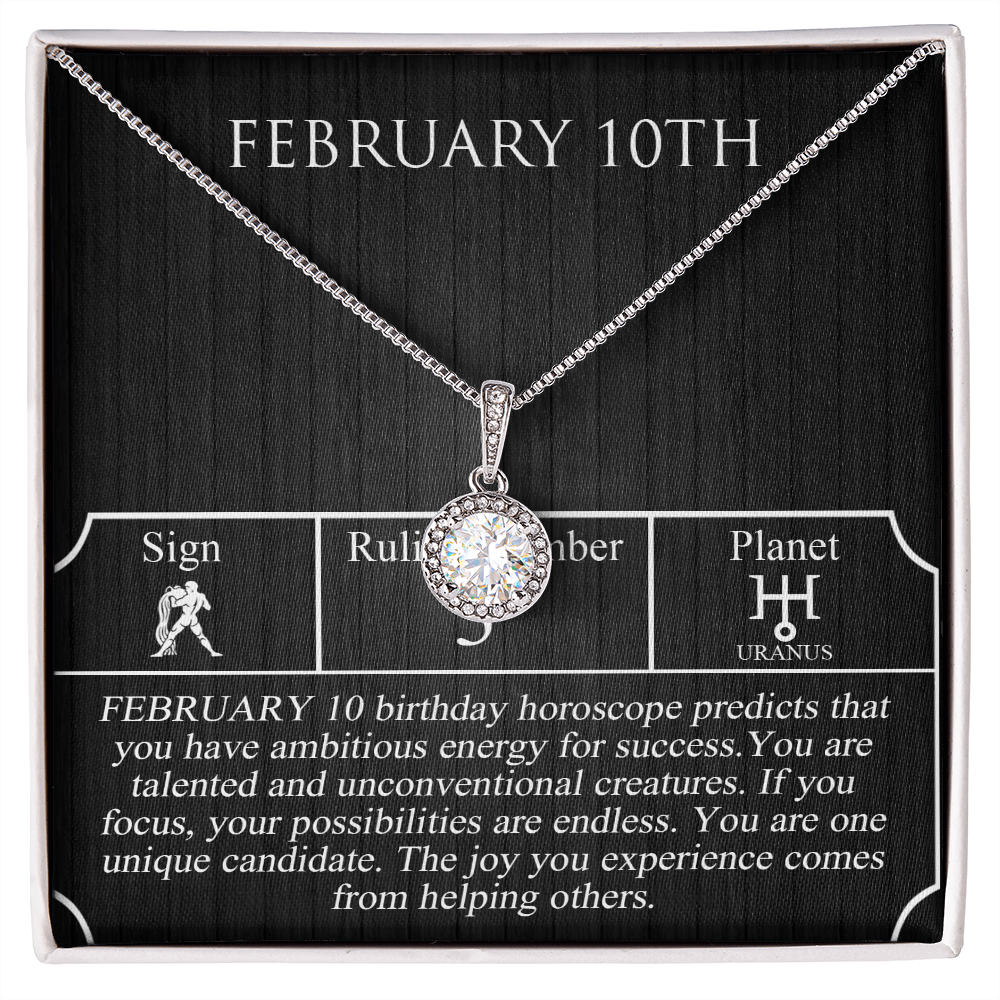 February Tenth Necklace