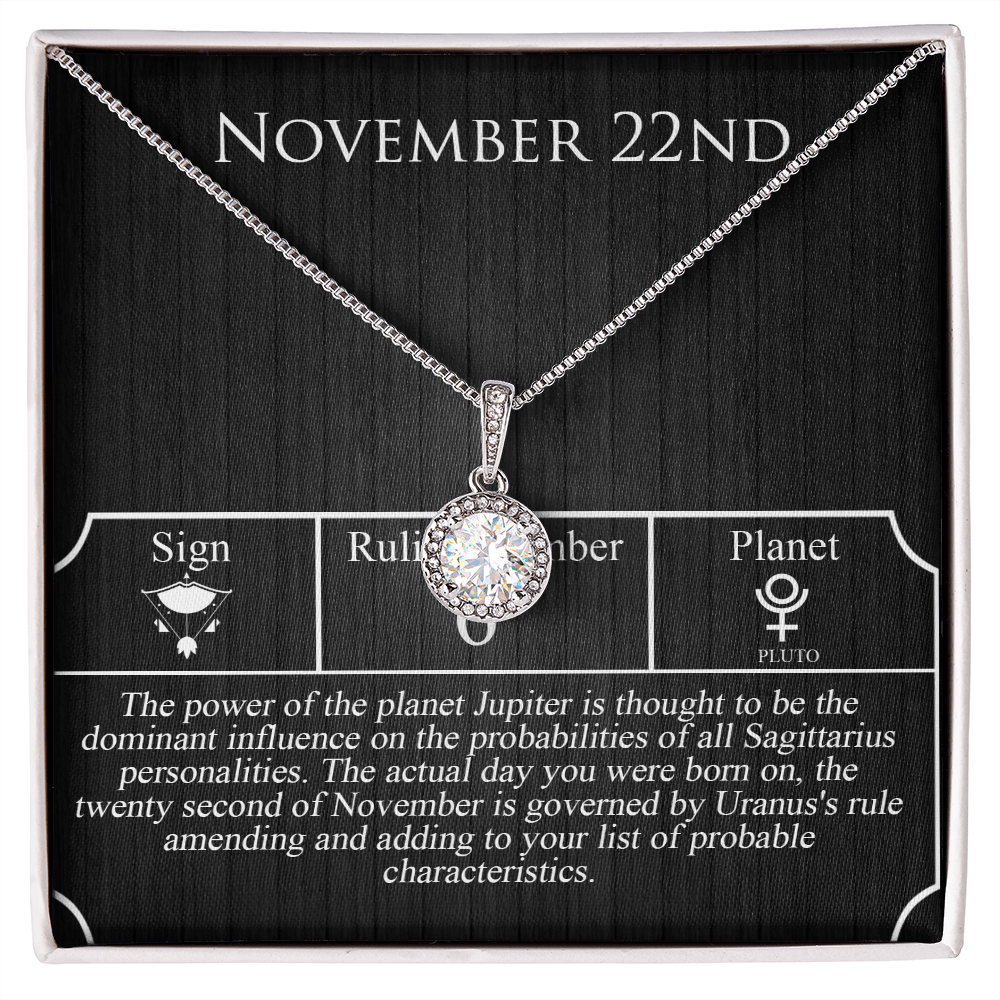 November Twenty-Second Necklace