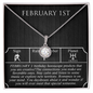 February First Necklace