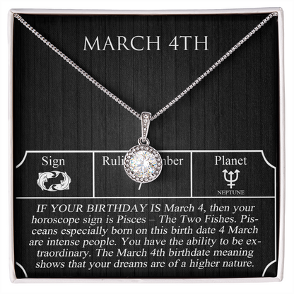 March Fourth Necklace