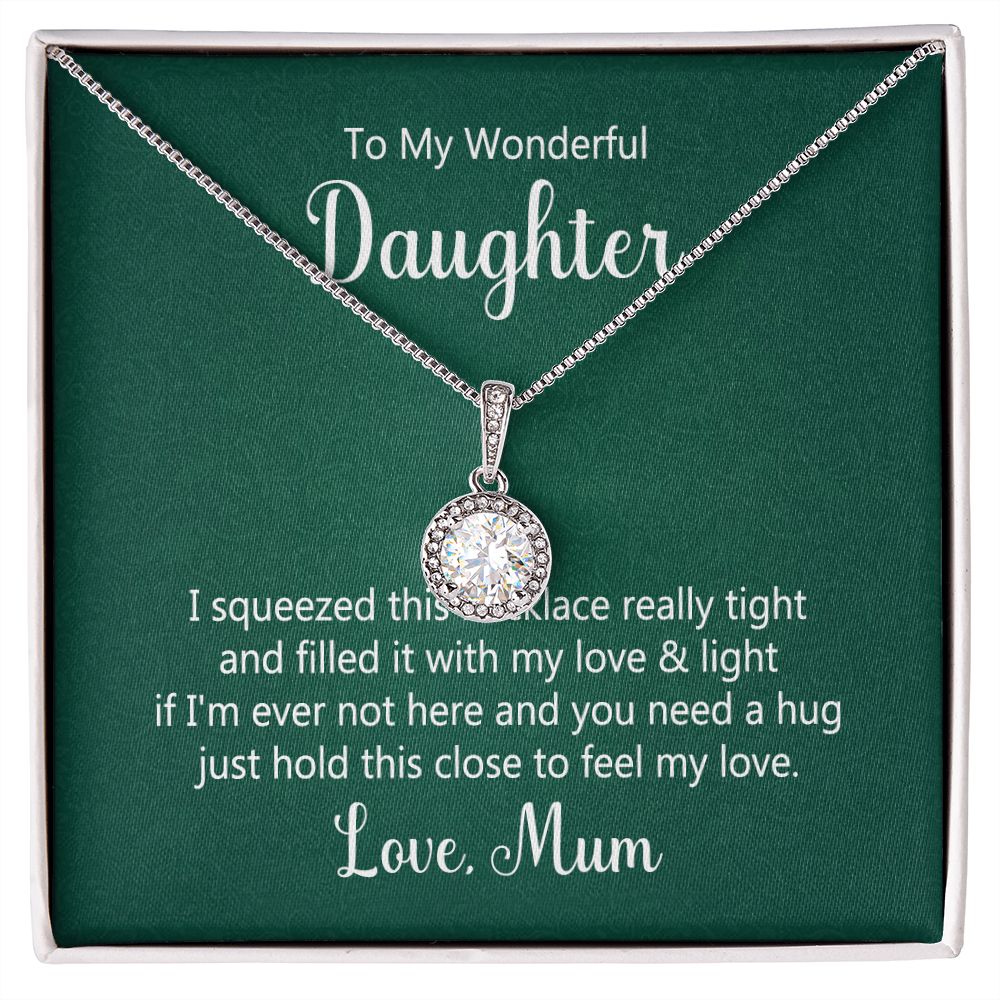 To My Daughter Necklace