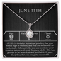 June Eleventh Necklace
