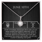 June Tenth Necklace