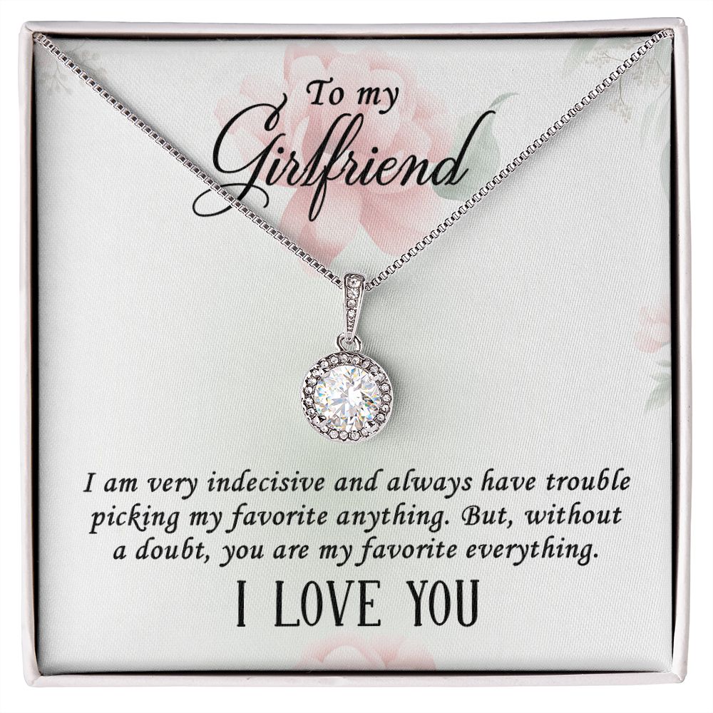 To My Girlfriend Necklace