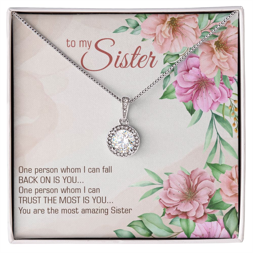 To My Sister Necklace