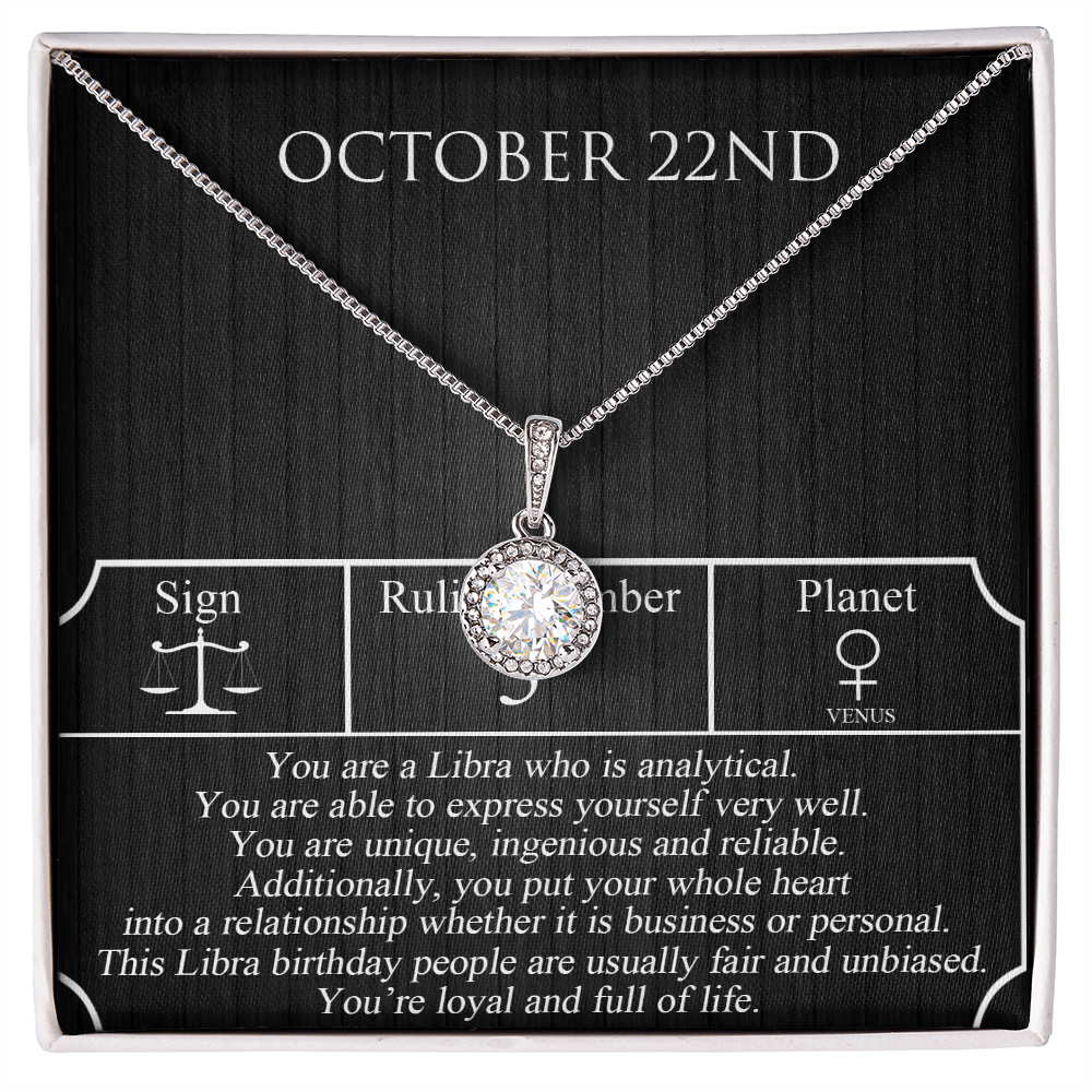 October Twenty-Second Necklace