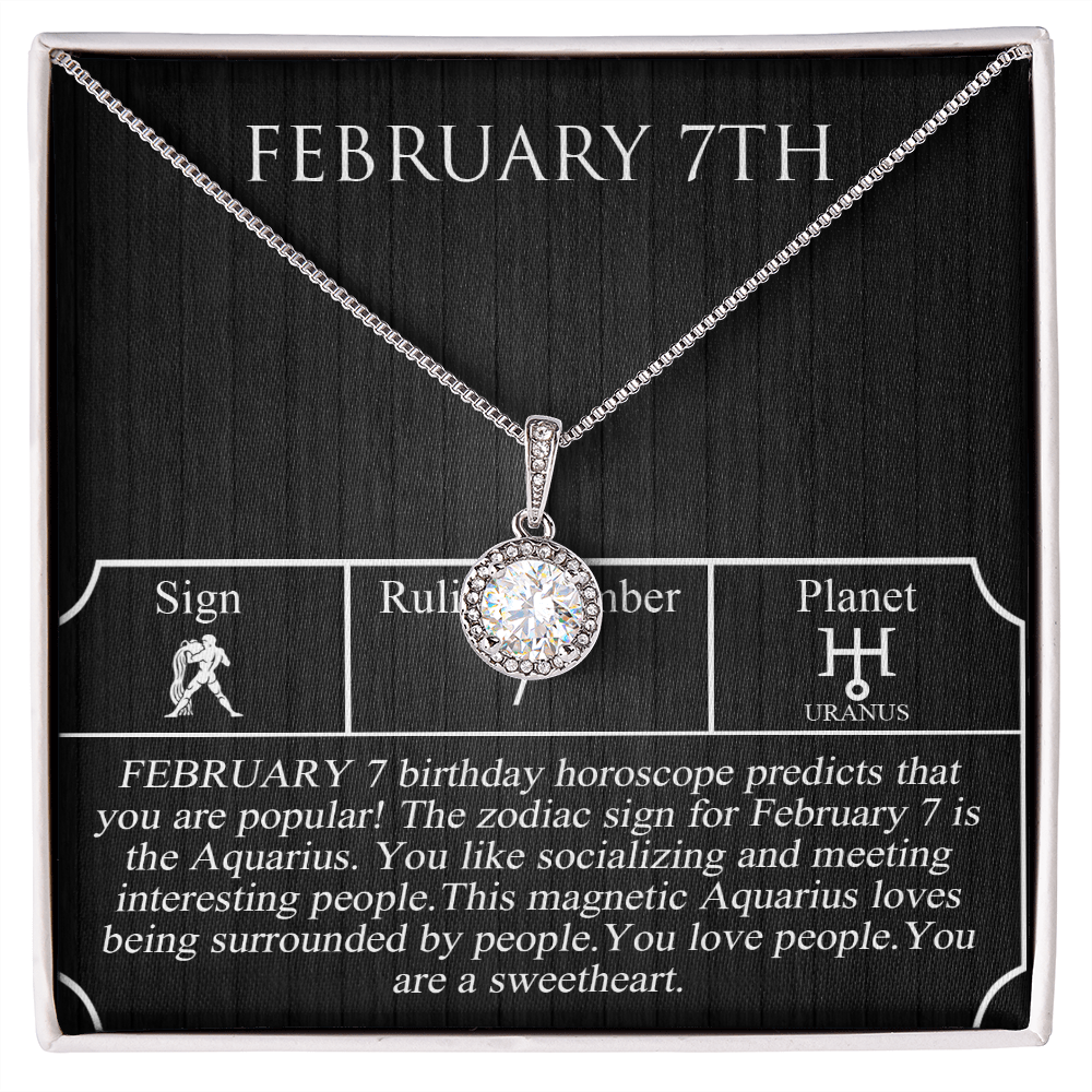 February Seventh Necklace