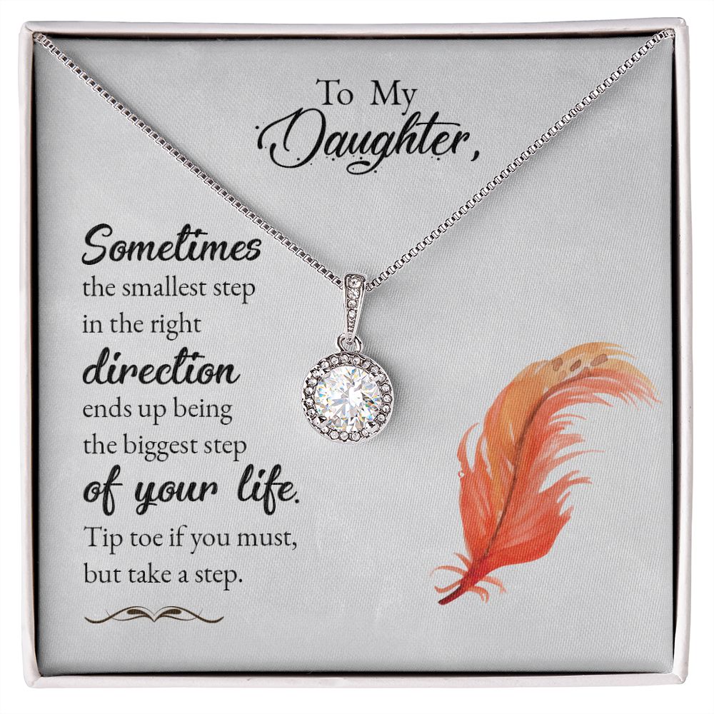 To My Daughter Necklace