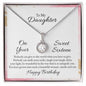 To My Daughter Necklace