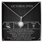 October Twenty-Ninth Necklace