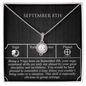 September Eighth Necklace
