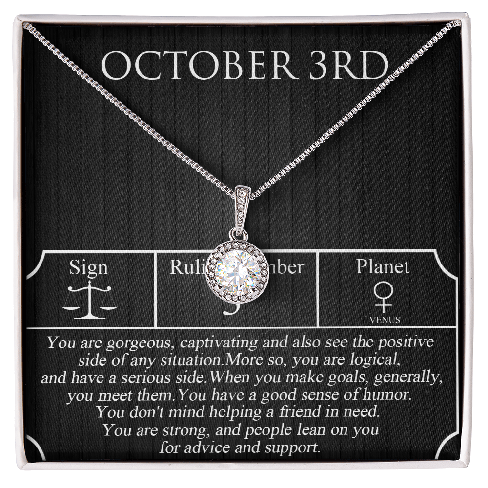 October Third  Necklace