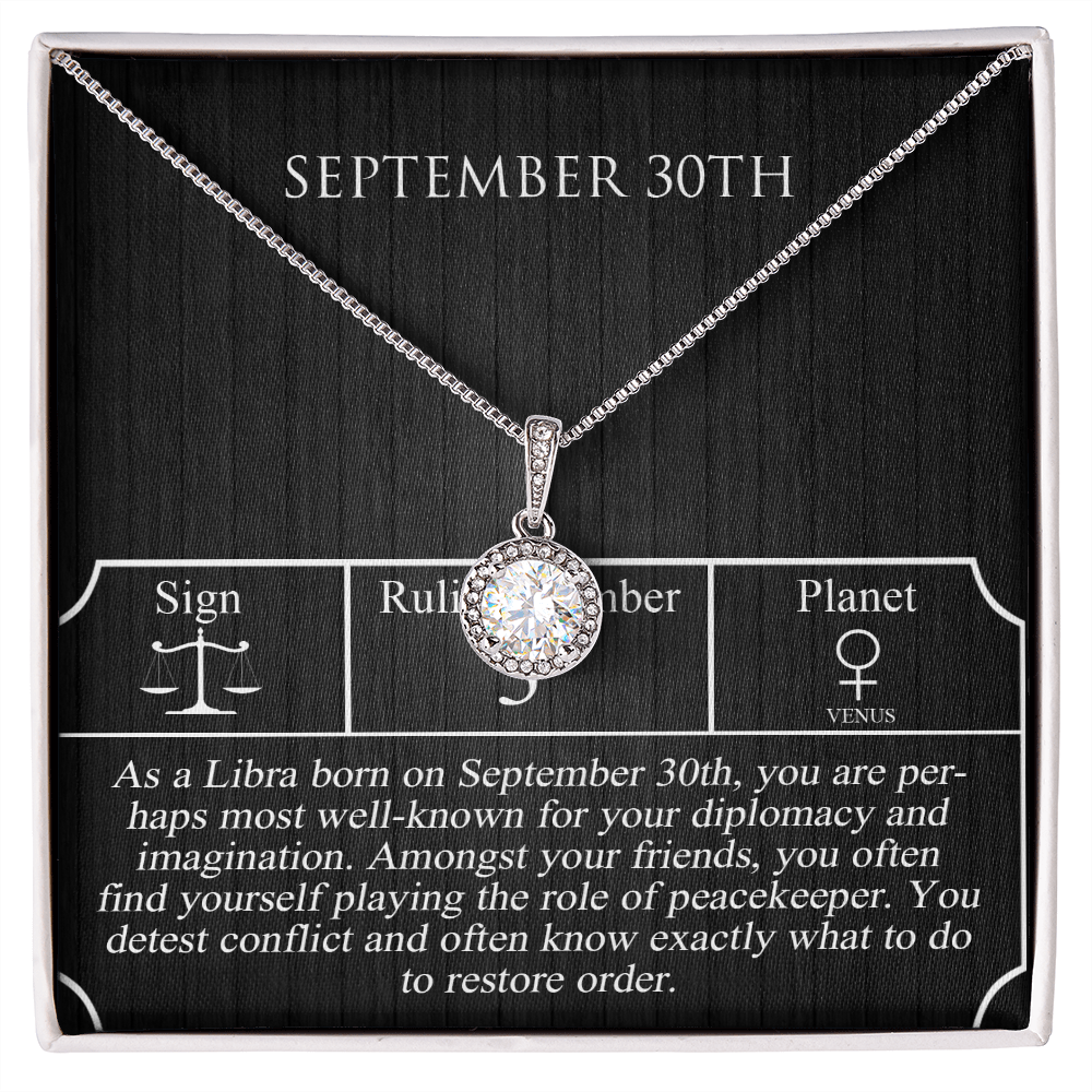September Thirtieth Necklace