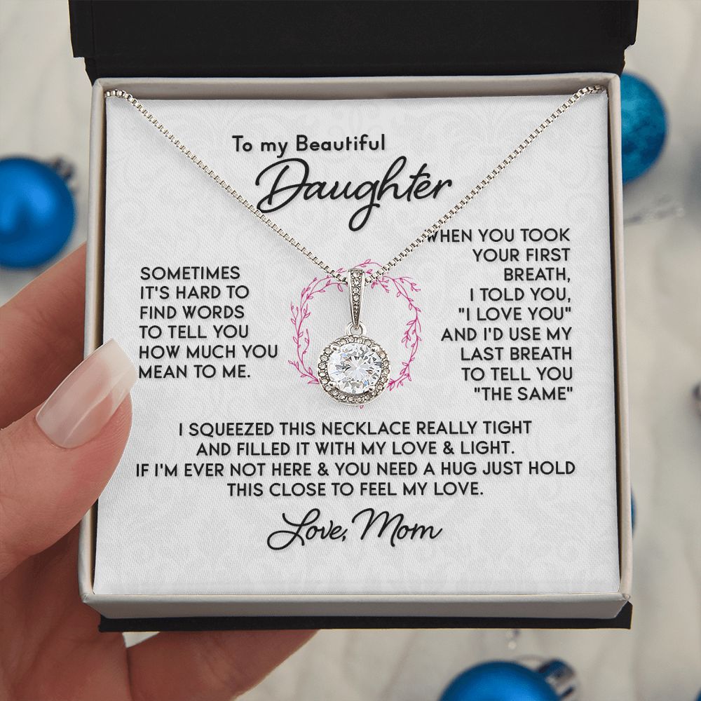 To My Daughter Necklace