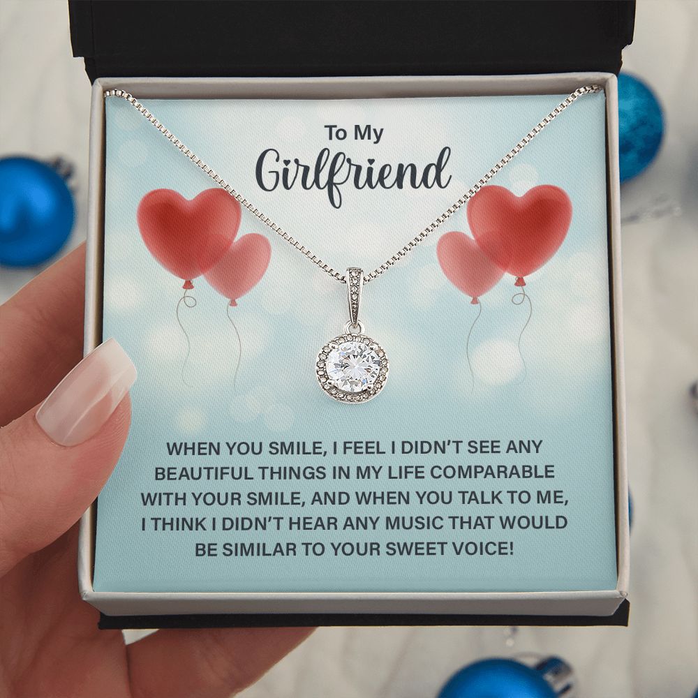 To My Girlfriend Necklace