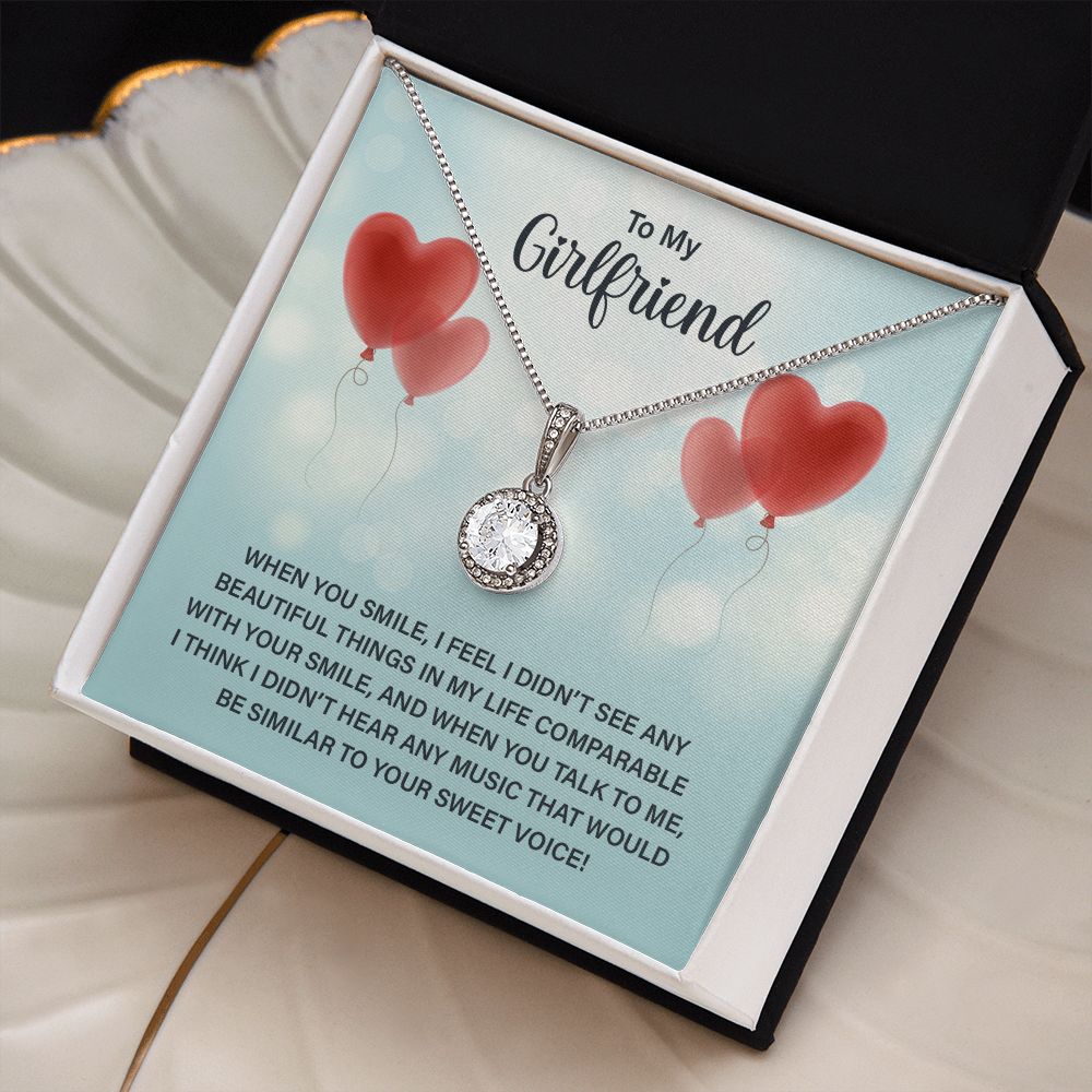 To My Girlfriend Necklace