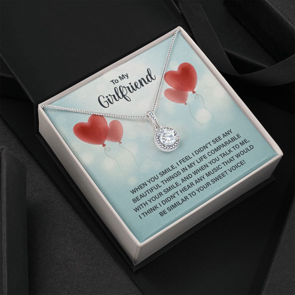 To My Girlfriend Necklace