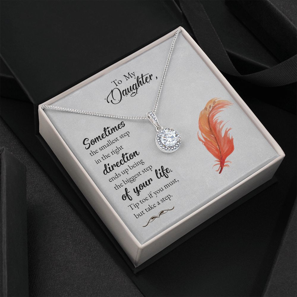 To My Daughter Necklace