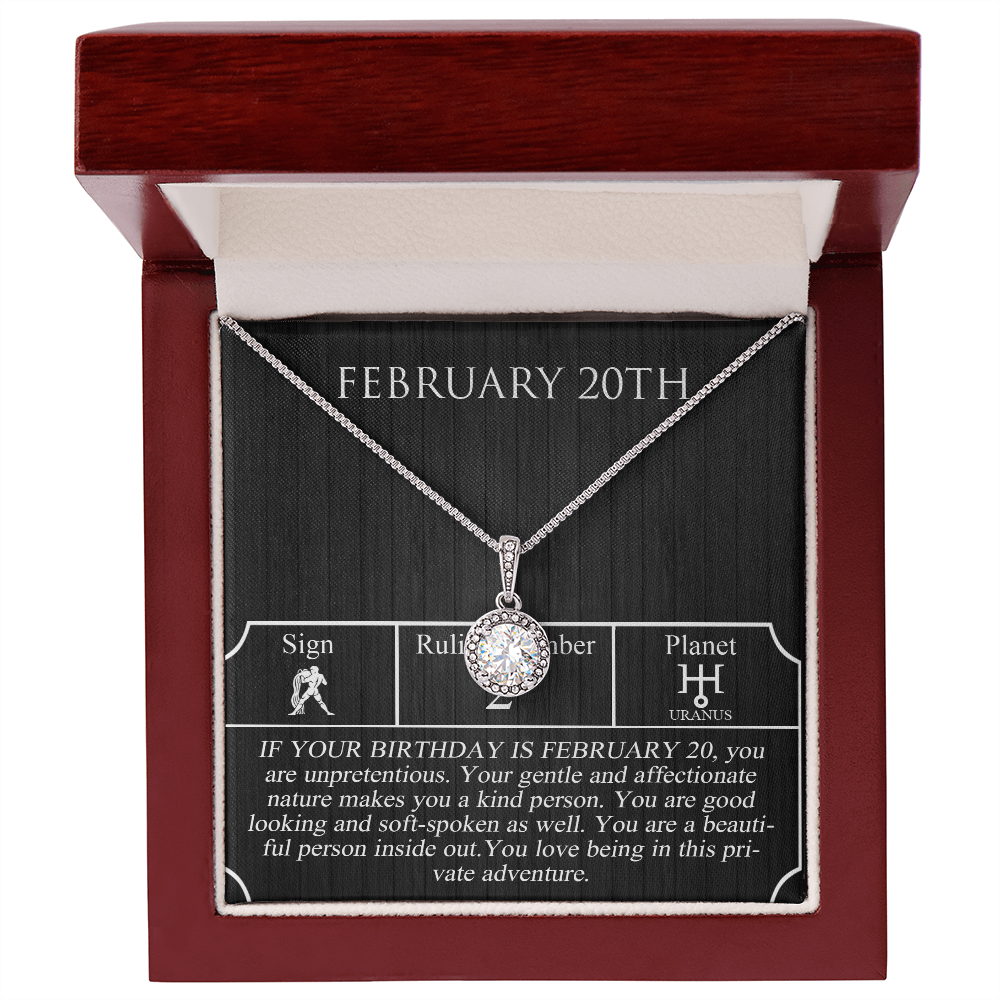 February Twentieth Necklace