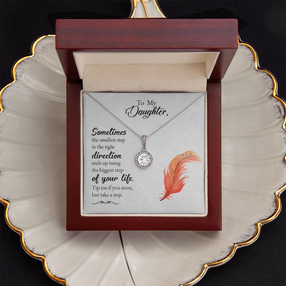 To My Daughter Necklace