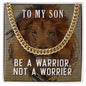 To My Son Necklace