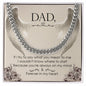 To My Father Necklace
