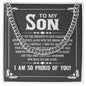 To My Son Necklace
