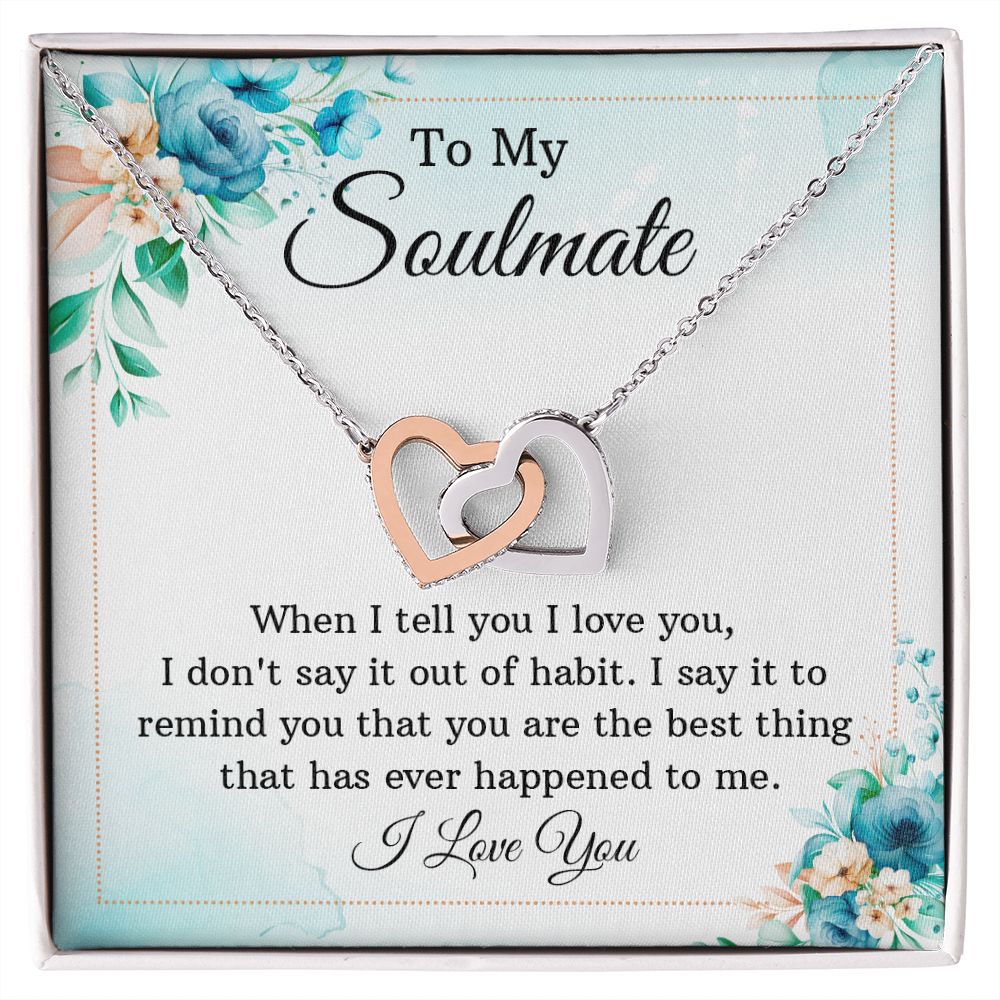 To My Soulmate Necklace