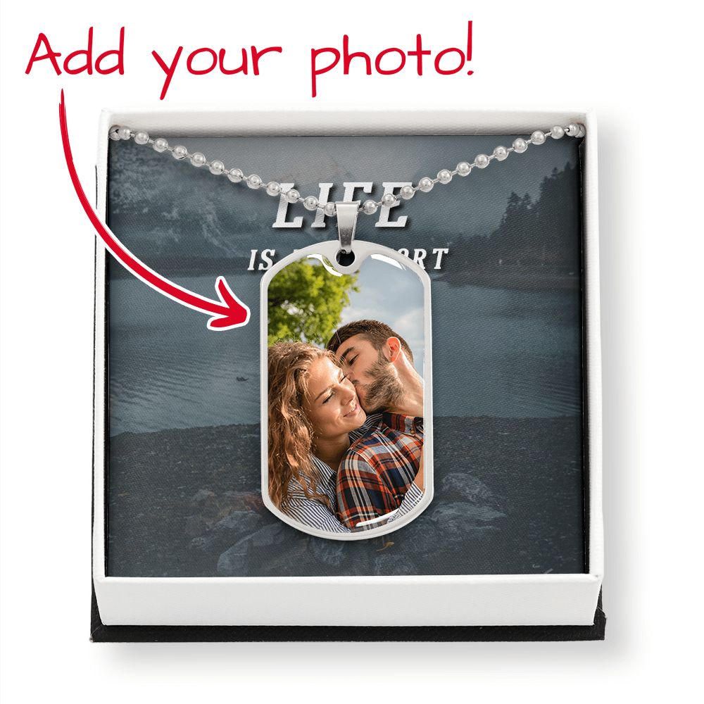 For The Motivation Keychain - Upload Your Photo